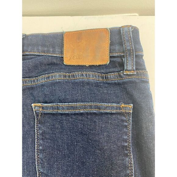 J. Crew Lookout High Rise Skinny Jeans Blue Denim High Waisted Tall - Size 29 T - Picture 6 of 10